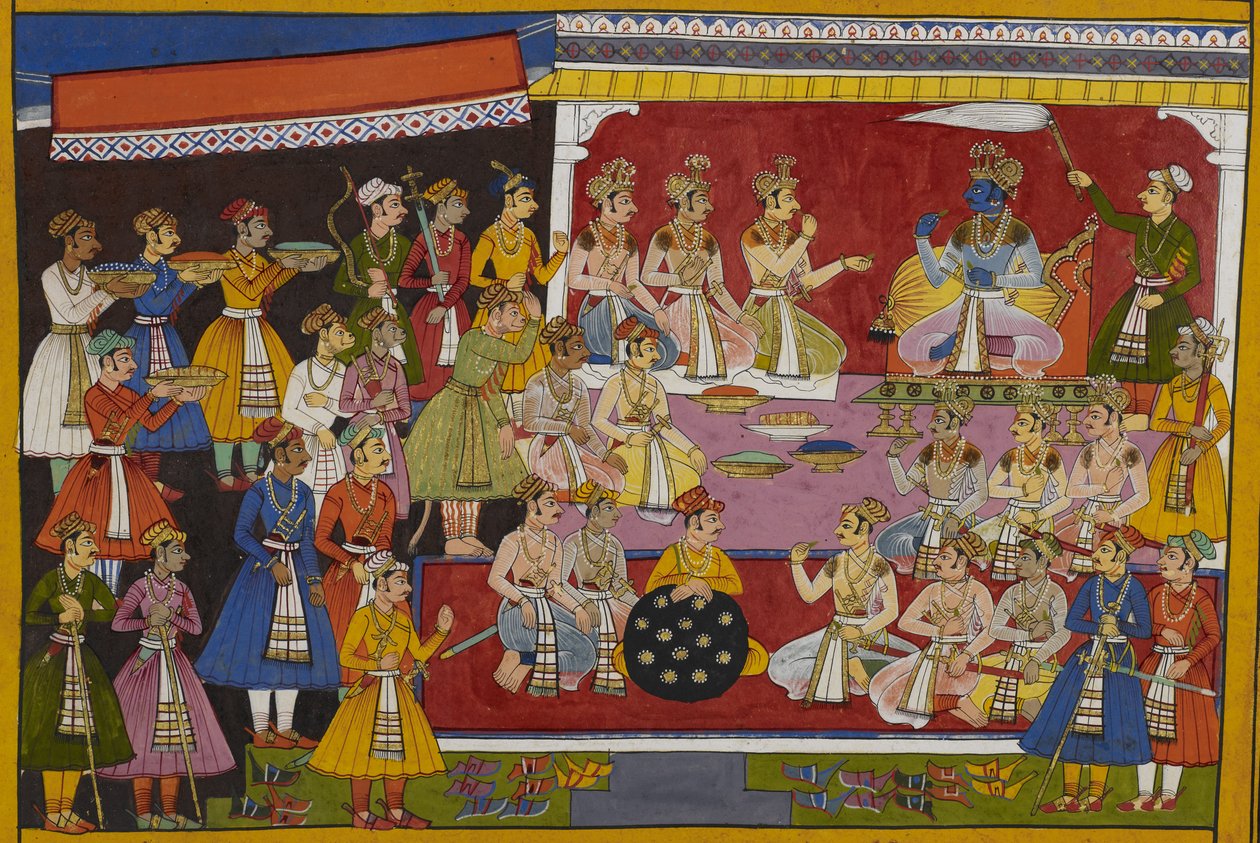 Rama thanks his allies, gives them gifts, and allows them to return to ...