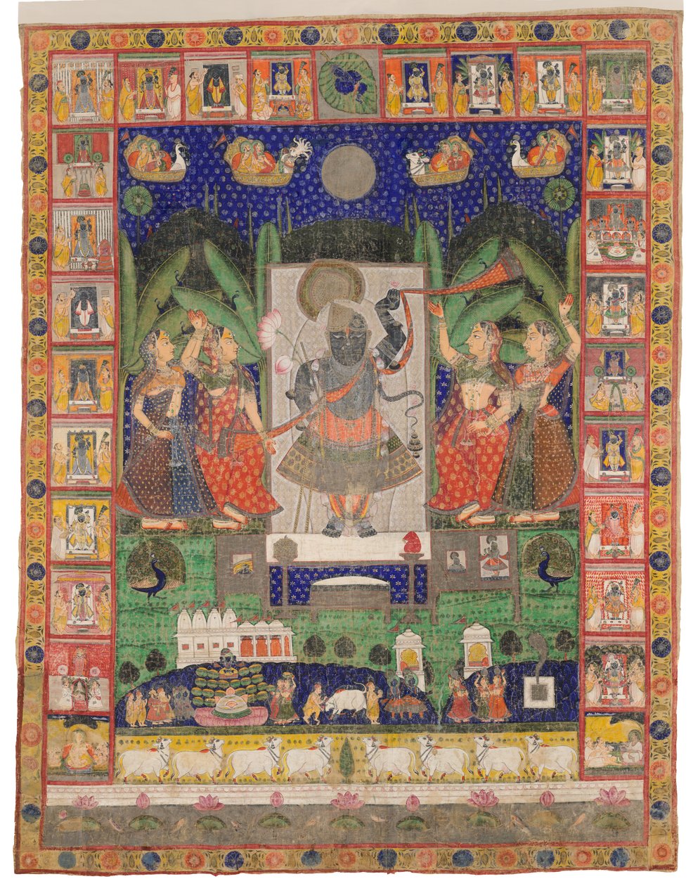 Sharad Purnima: the Autumn Full Moon by Indian School