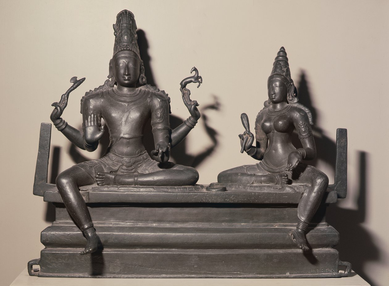 Shiva and Parvati, Chola Dynasty, c.846 by Indian School