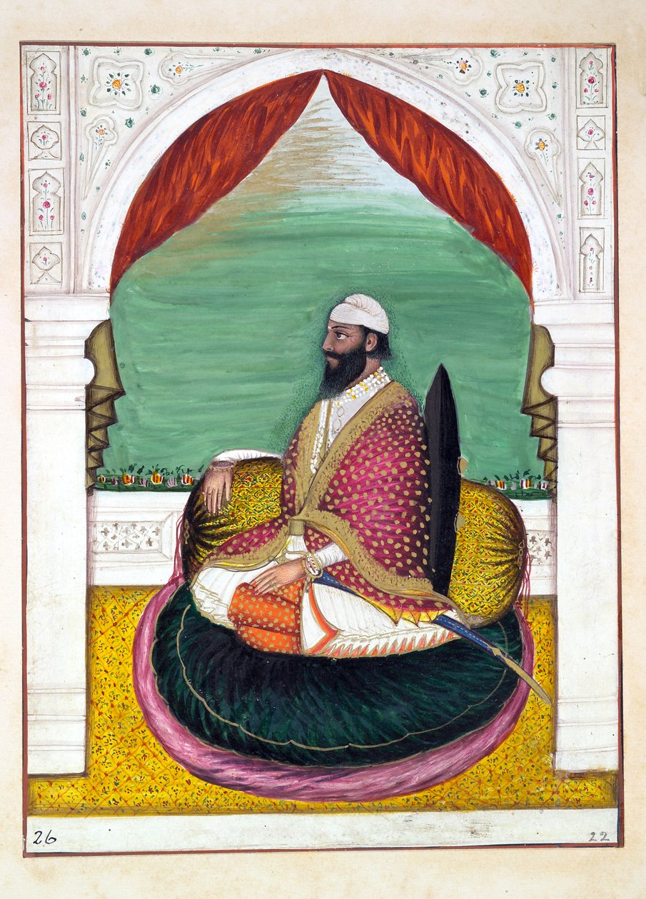 Sirdar Mangal Singh, from The Kingdom of the Punjab, its Rulers and Chiefs, volume I by Indian School