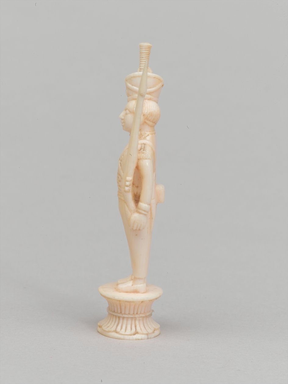 White Pawn, Chess Piece, India, 1820 circa by Indian School