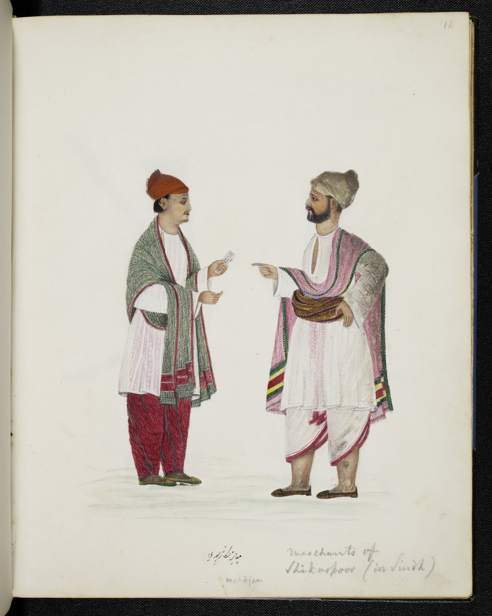Merchants of Shikarpoor in Sindh by Indo European Indo European