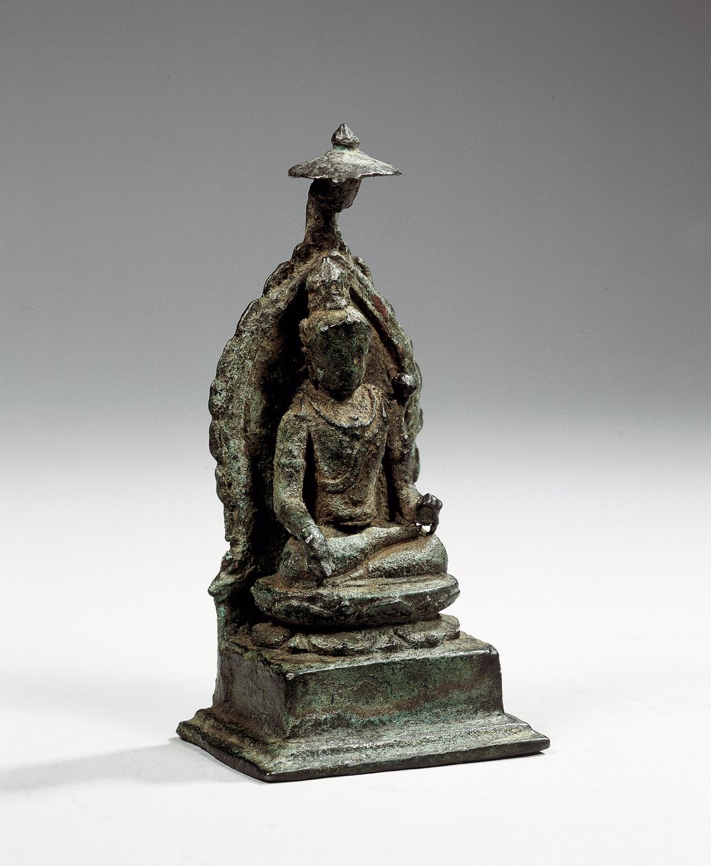 Central Javanese figure of Padmapani, late 9th century by Indonesian