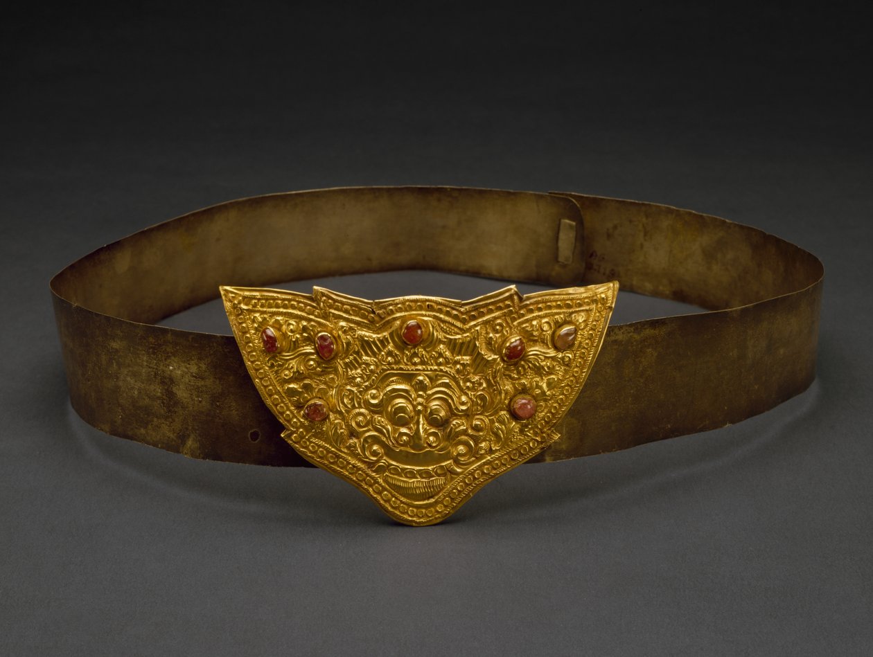 Belt Buckle, Klungkung Kingdom, Bali, Late 19th Century by Indonesian School