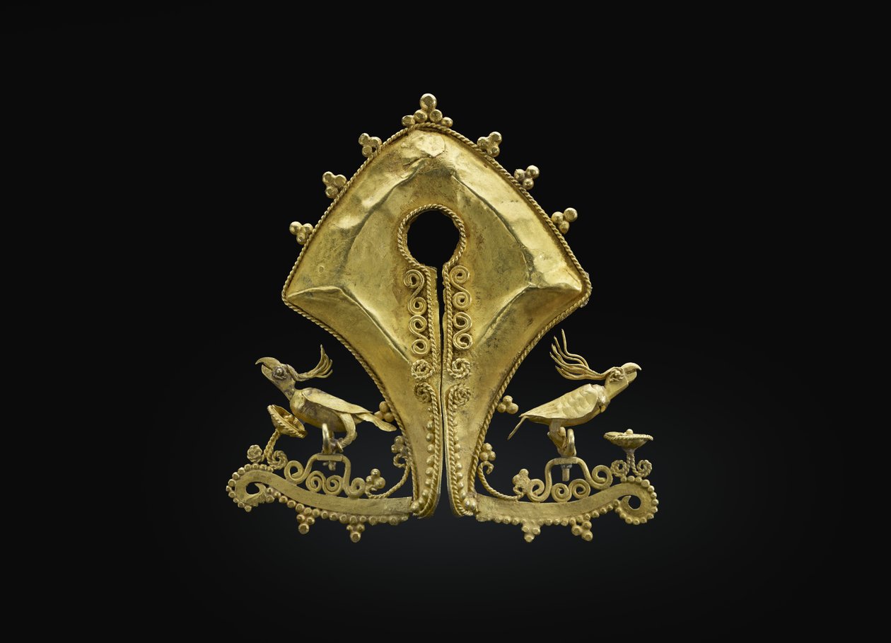Pendant with Cockatoos, Sumba Island peoples by Indonesian School
