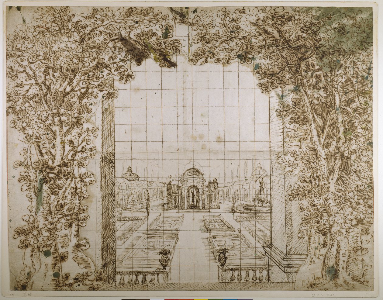 A garden and princely villa by Inigo Jones