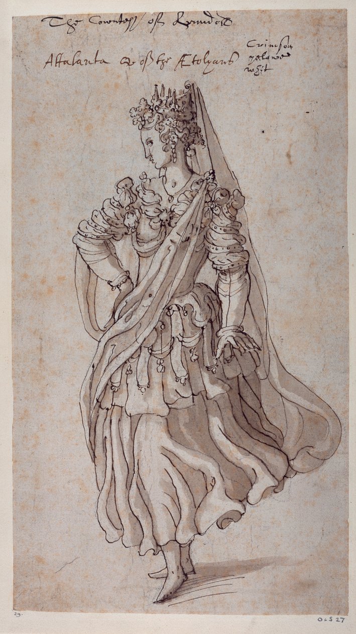 Queen Atalanta by Inigo Jones