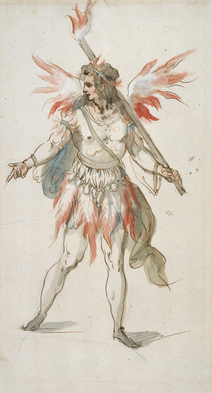 Torchbearer: a fiery spirit by Inigo Jones