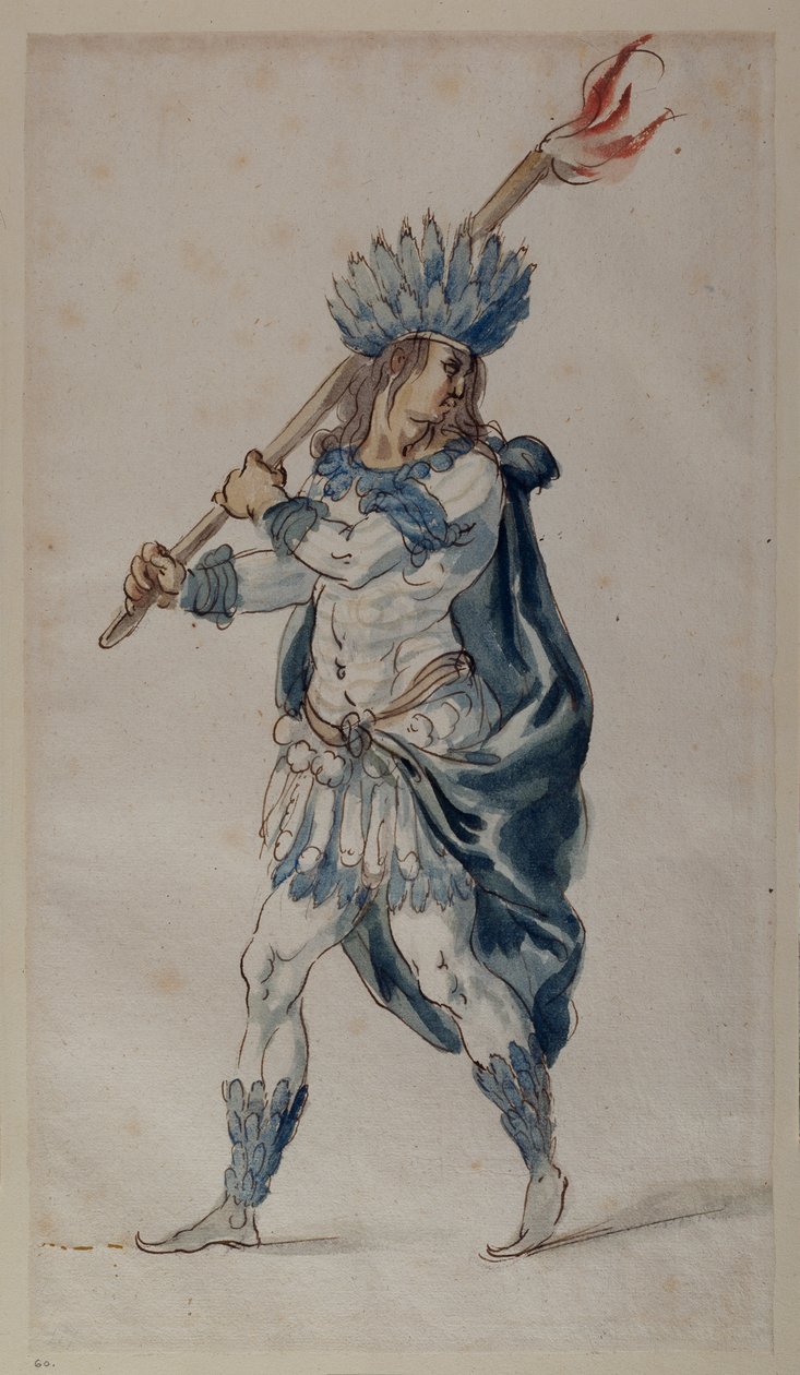 Torchbearer: an Indian by Inigo Jones