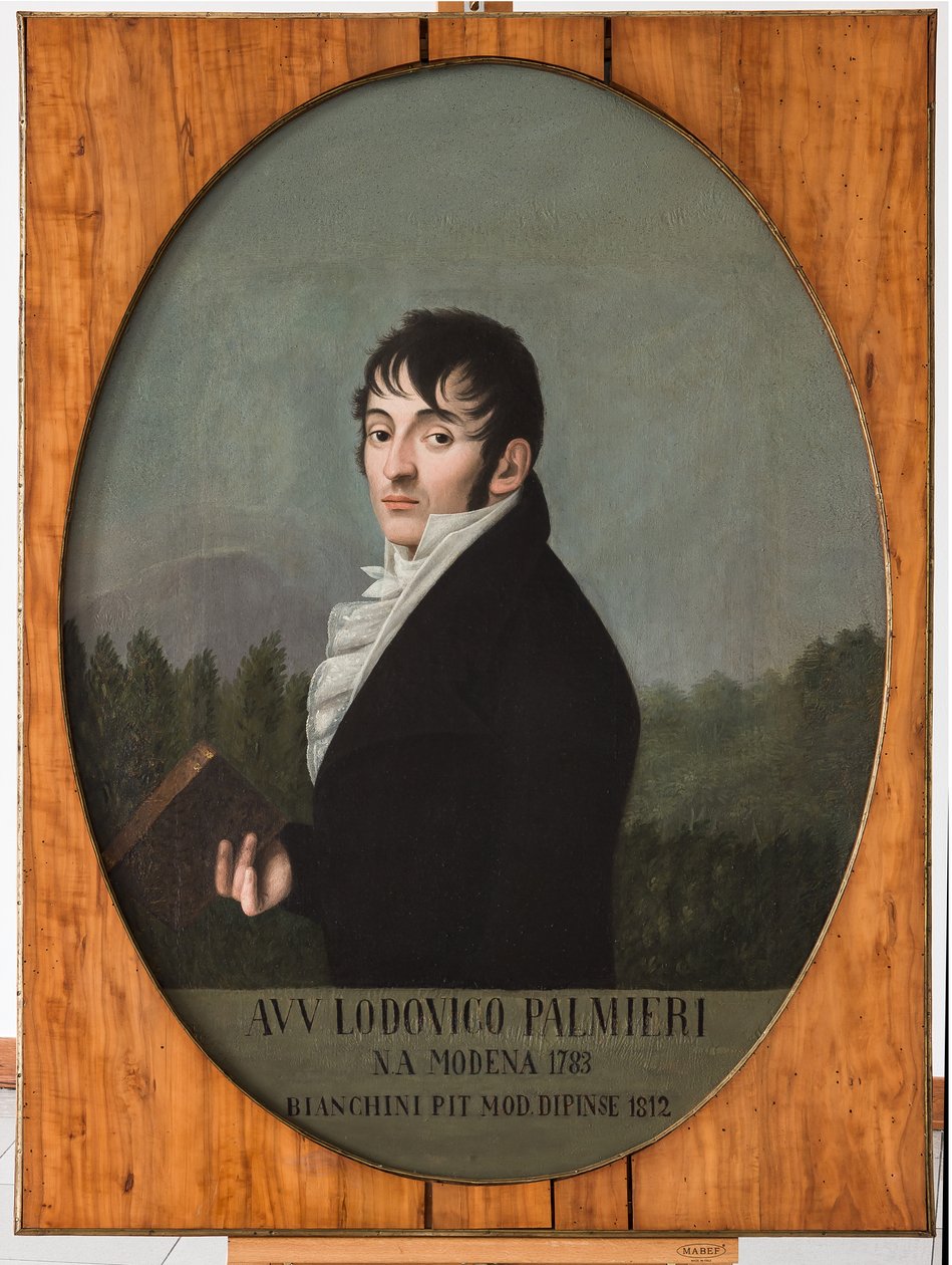 Portrait of Ludovico Palmieri by Ippolito Bianchini Ciarlini