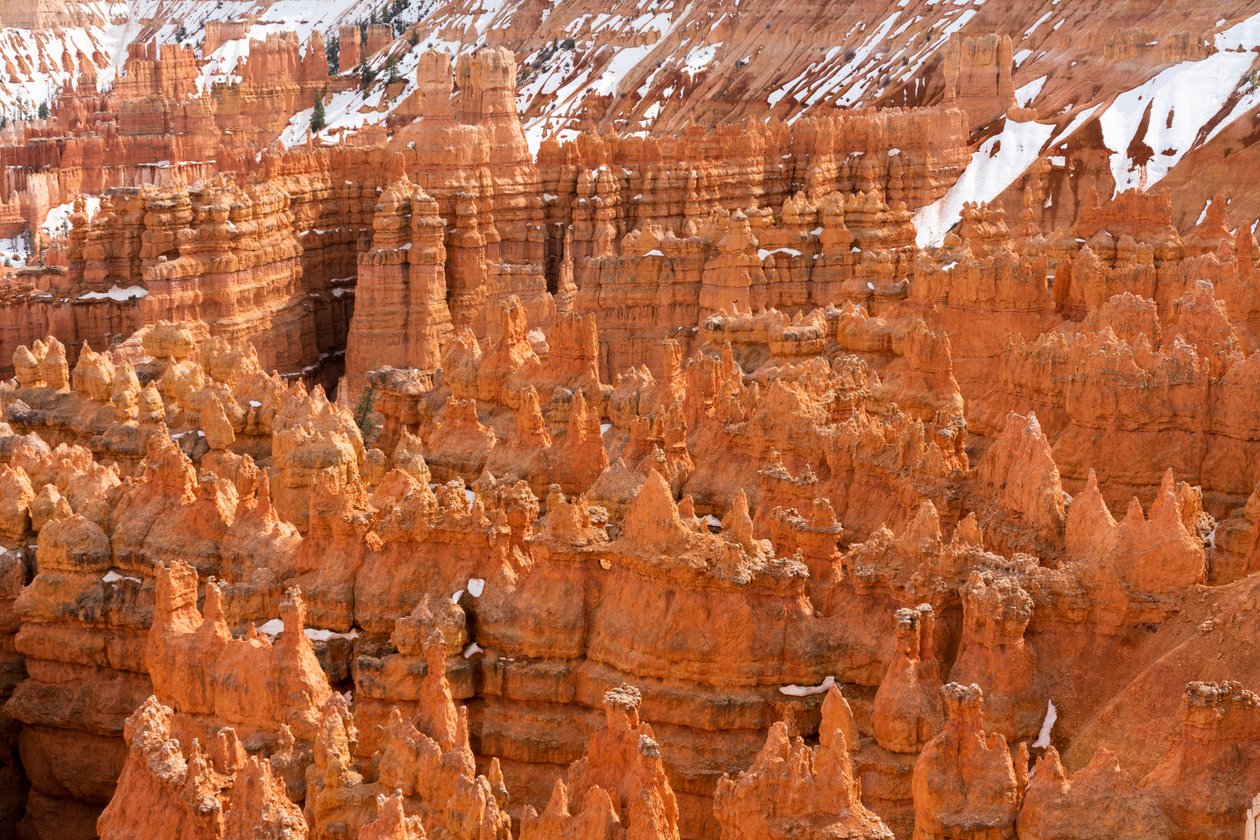 Hoodoos - Spires Created by Erosion - at Bryce Canyon National Park in Utah, 2019 by Ira Block