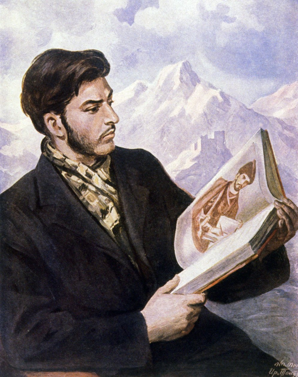 Young Stalin by Iraklij (after) Toidze
