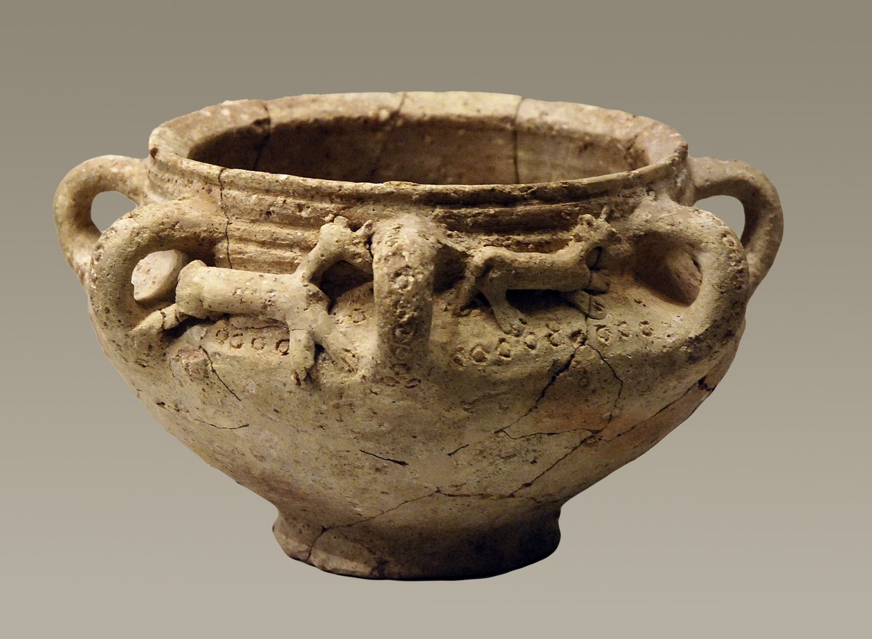 Pot from Tell El-Hammah, West Bank by Iron Age