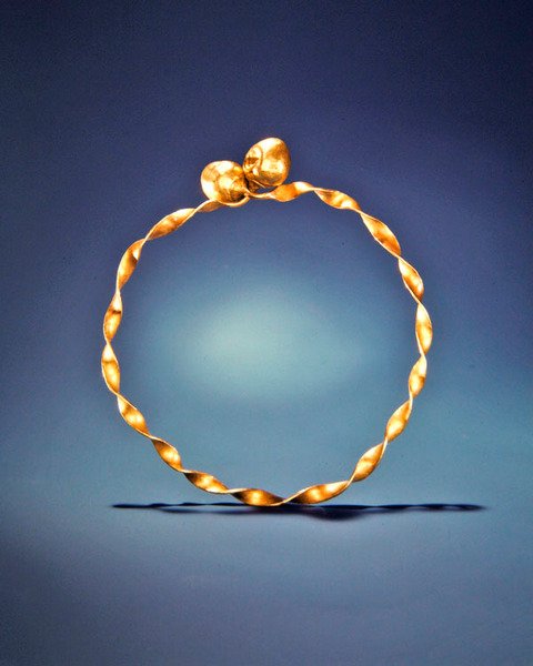 Twisted Collar, Ardnaglug, County Roscommon, Early Iron Age by Iron Age