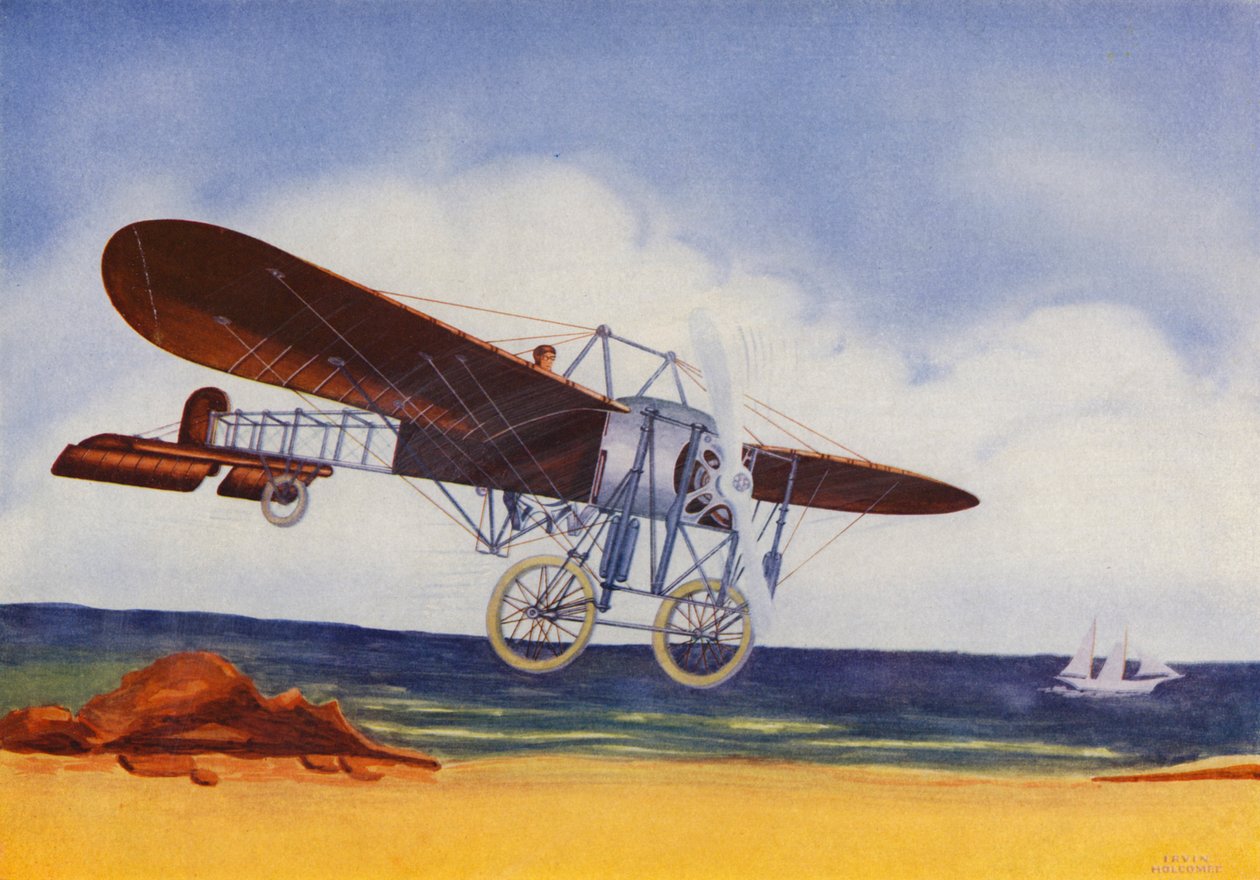 Bleriot Monoplane by Irvin L. Holcombe
