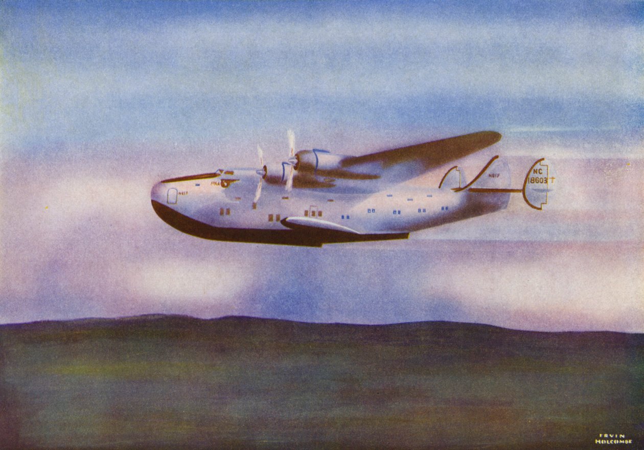 Boeing 314, Yankee Clipper by Irvin L. Holcombe