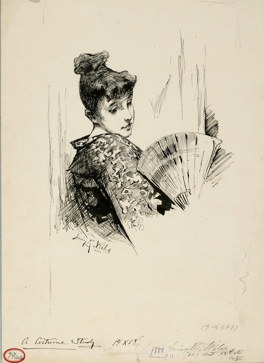 A Costume Study by Irving Ramsay Wiles