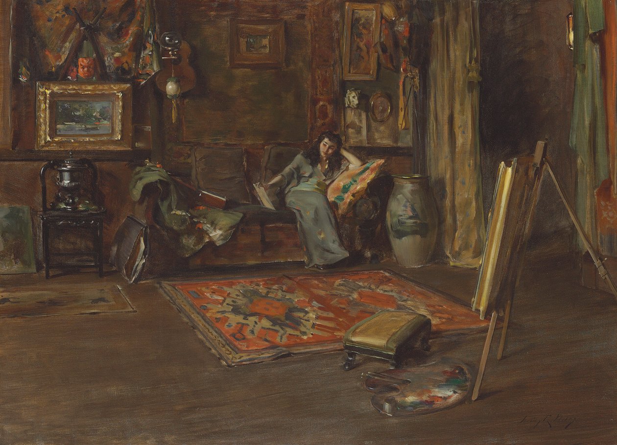 Interior of William Merritt Chase