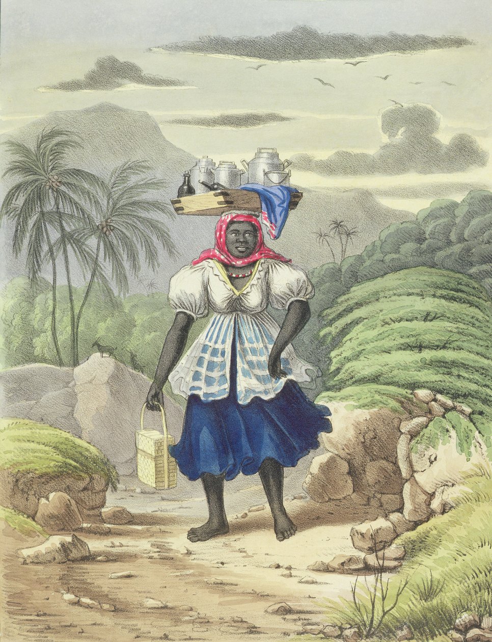 Milkwoman, plate 10 from 