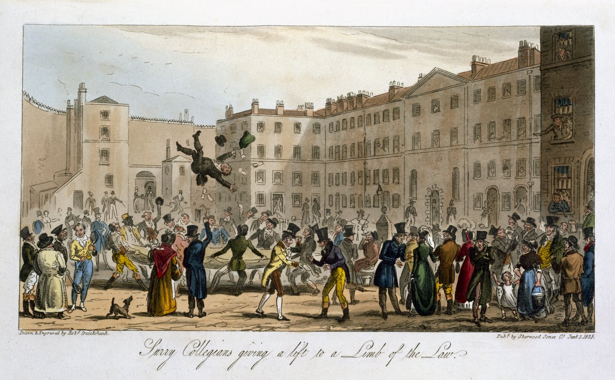 Surry Collegians giving a lift to a Limb of the Law, from 