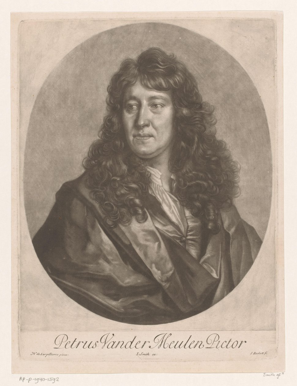 Portrait of Pieter van der Meulen by Isaac Beckett
