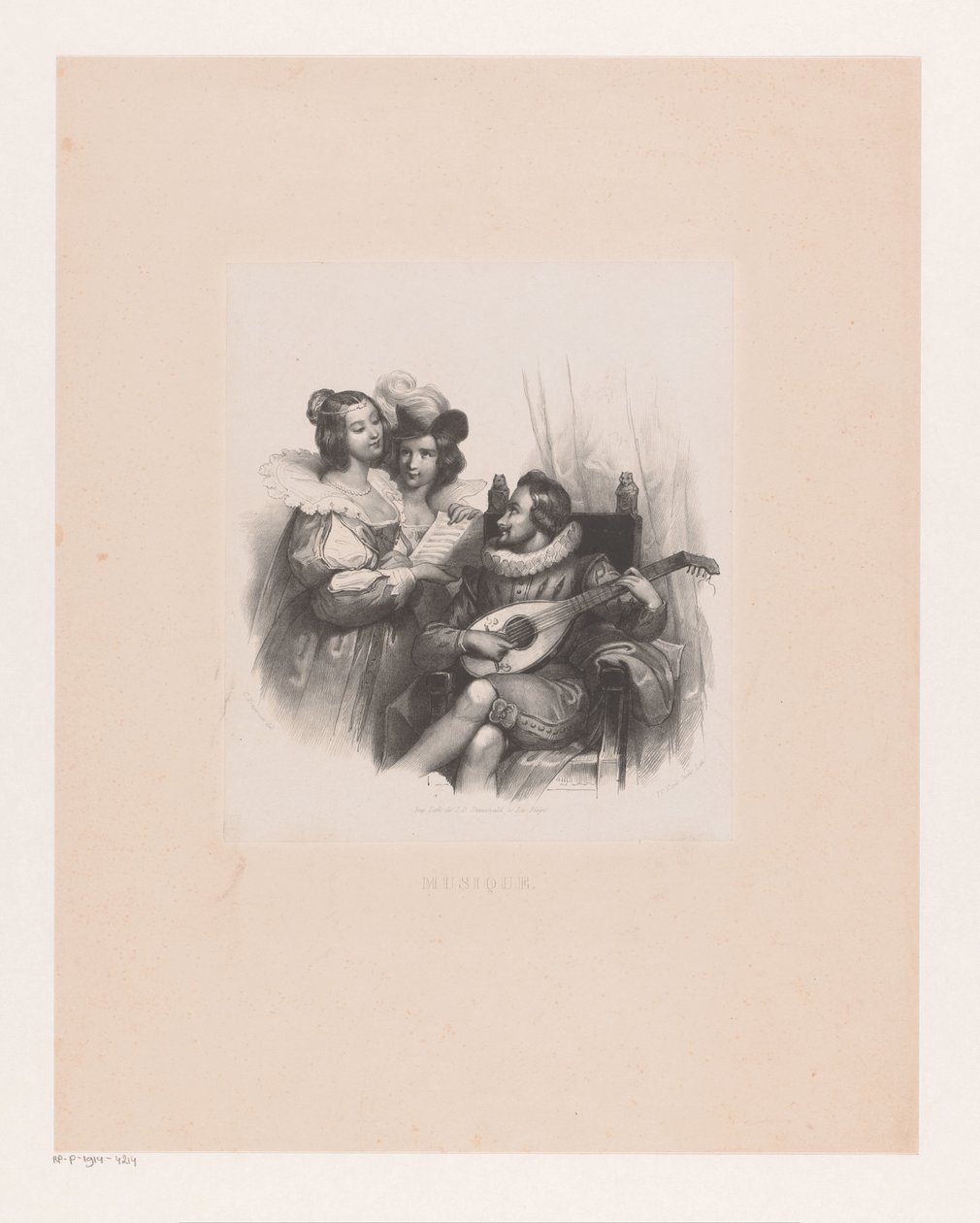 Musical Company by Isaac Cornelis Elink Sterk