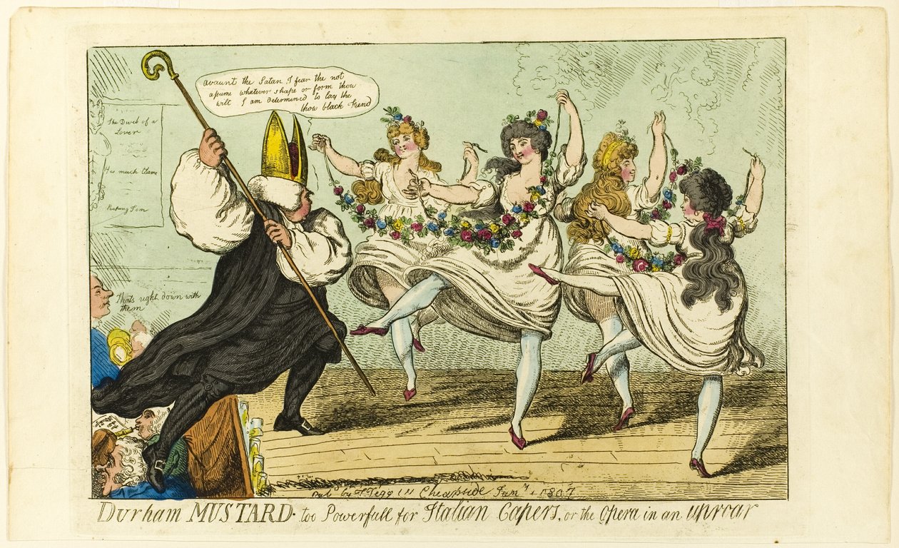 Durham Mustard Too Powerful for Italian Capers by Isaac Cruikshank