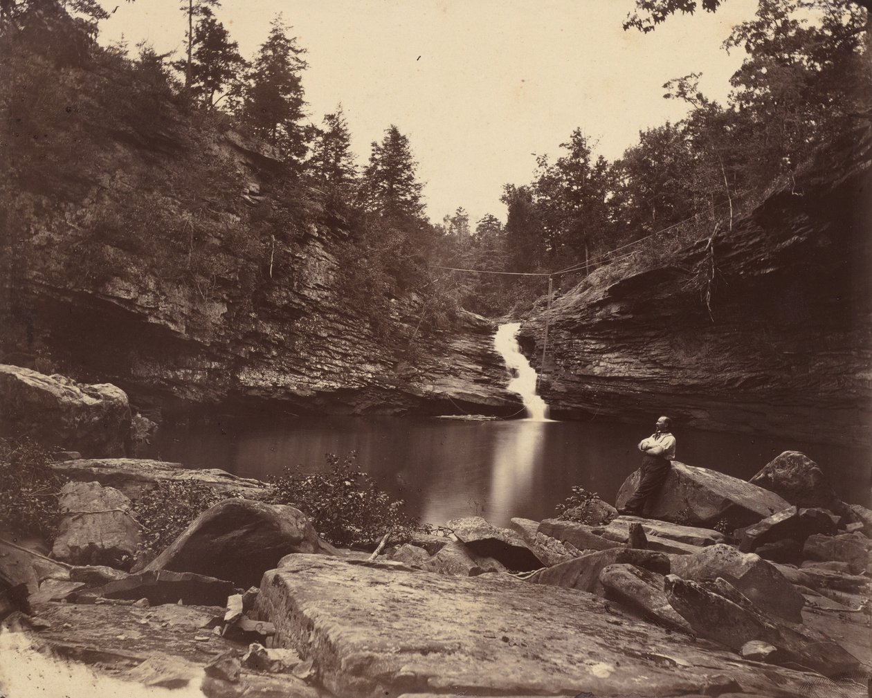 Lula Lake, Lookout Mountain, Georgia by Isaac H. Bonsall