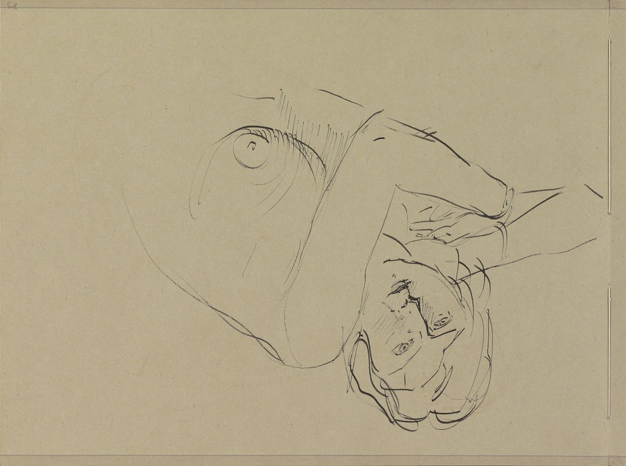Reclining Female Nude by Isaac Israels