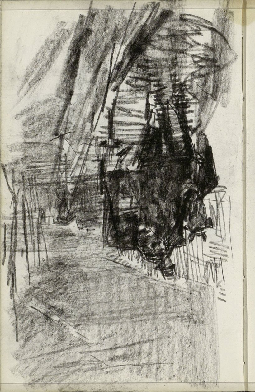 Carriages on the Street by Isaac Israels