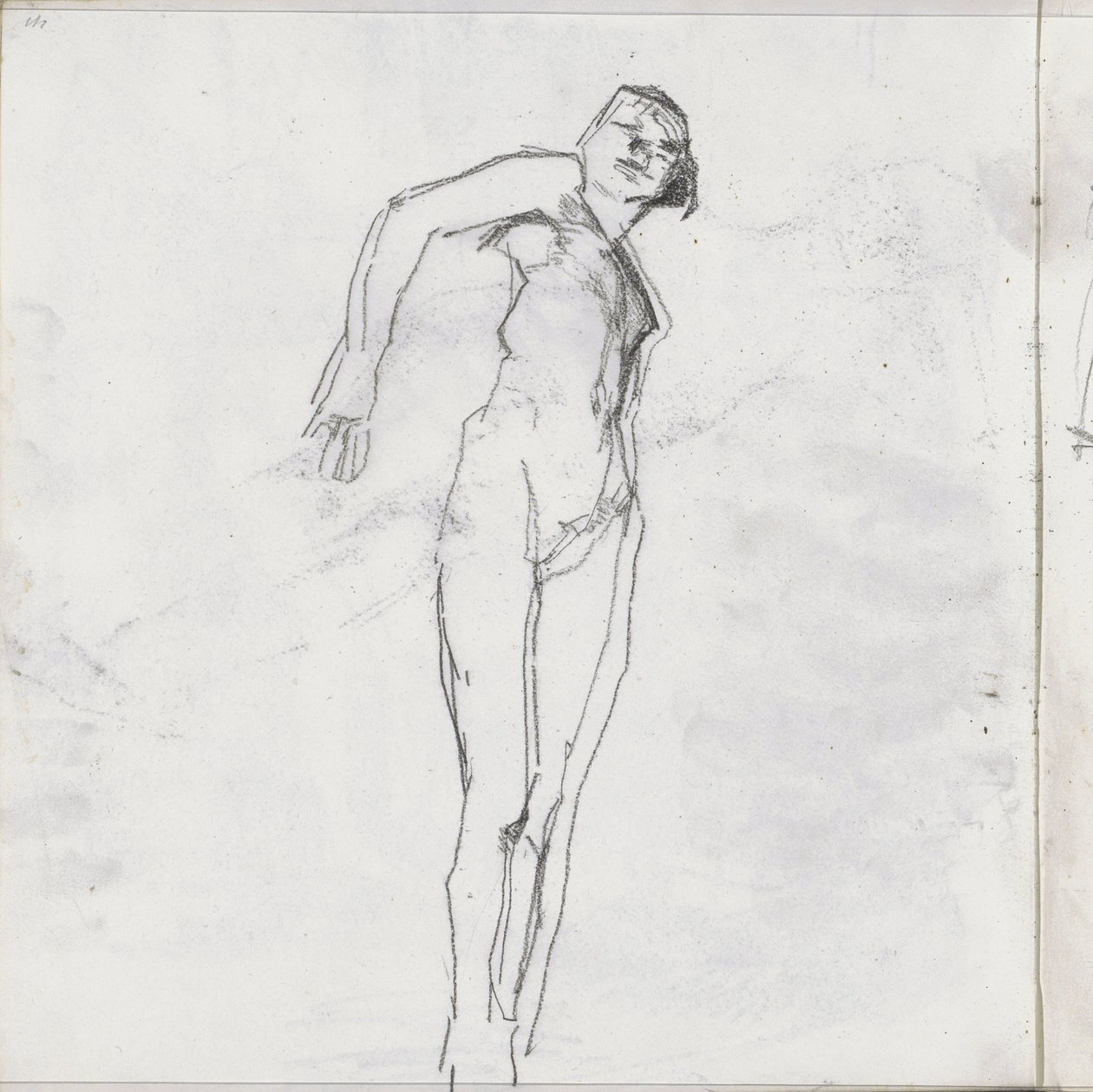 Standing Female Nude by Isaac Israels