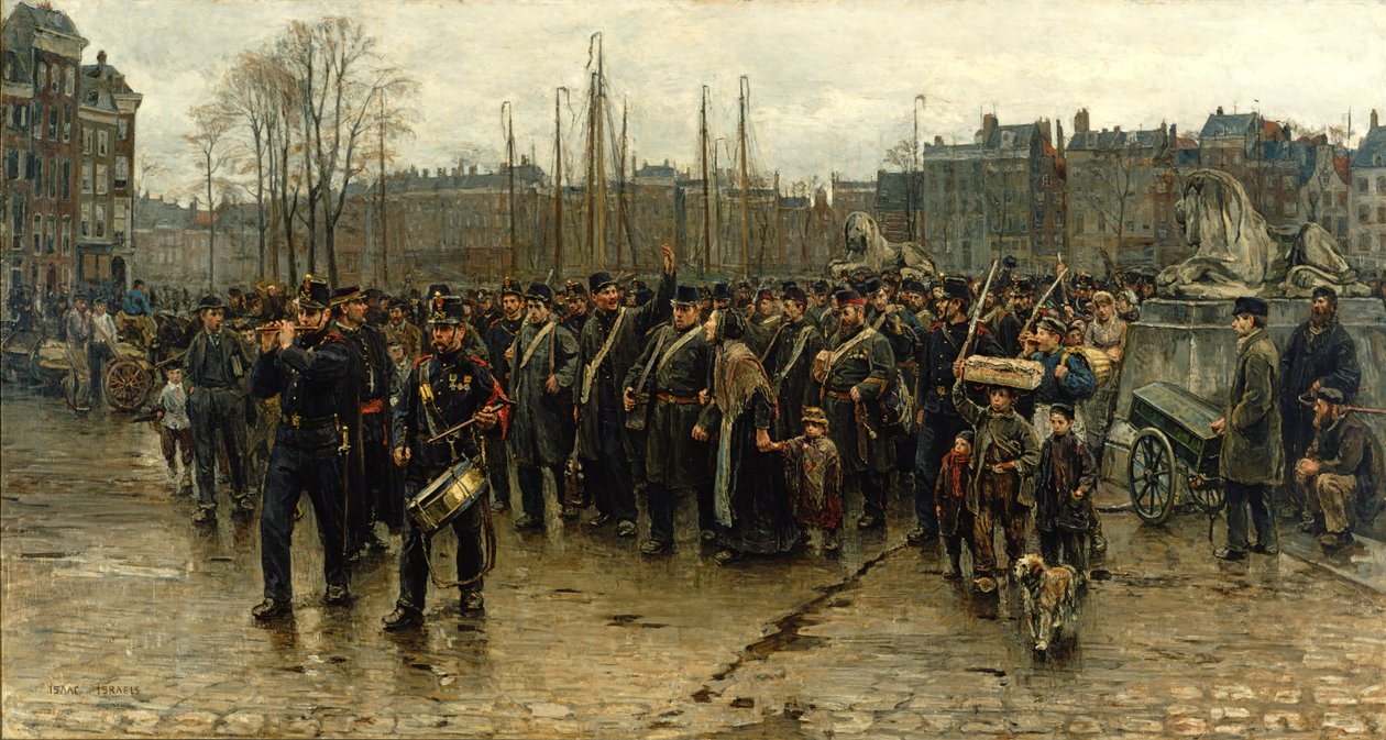 Transport of Colonial Soldiers by Isaac Israels