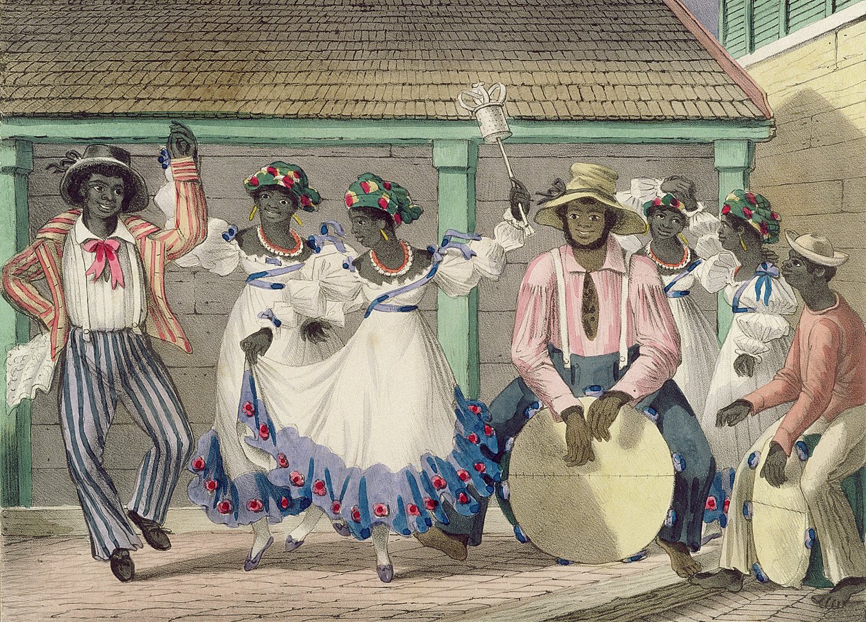 French Set-Girls, Plate 7 from 