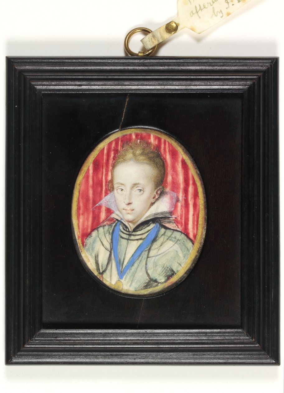 Charles, Prince of Wales, later King Charles I by Isaac Oliver