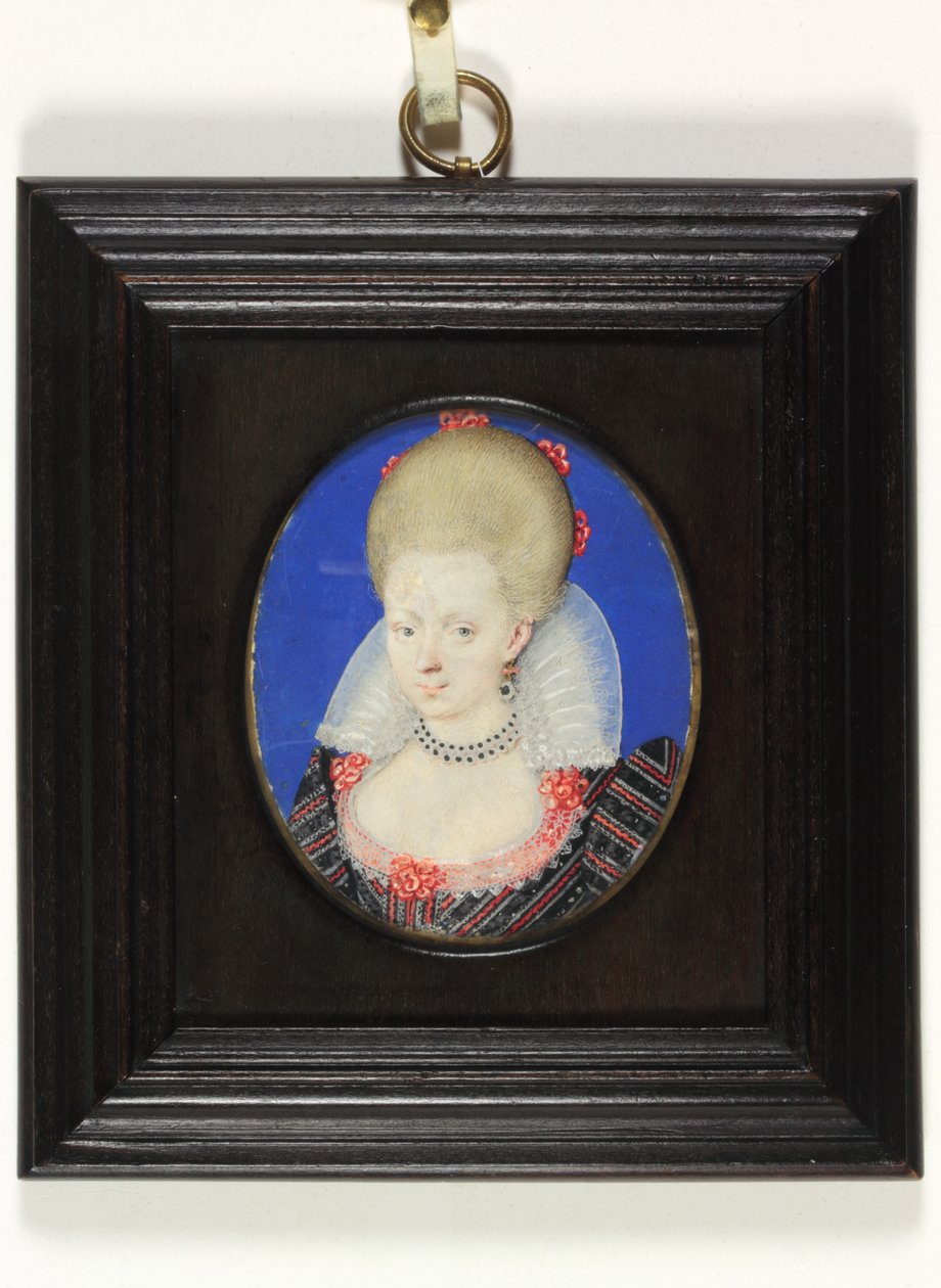 Frances Howard, Duchess of Lennox and Richmond by Isaac Oliver