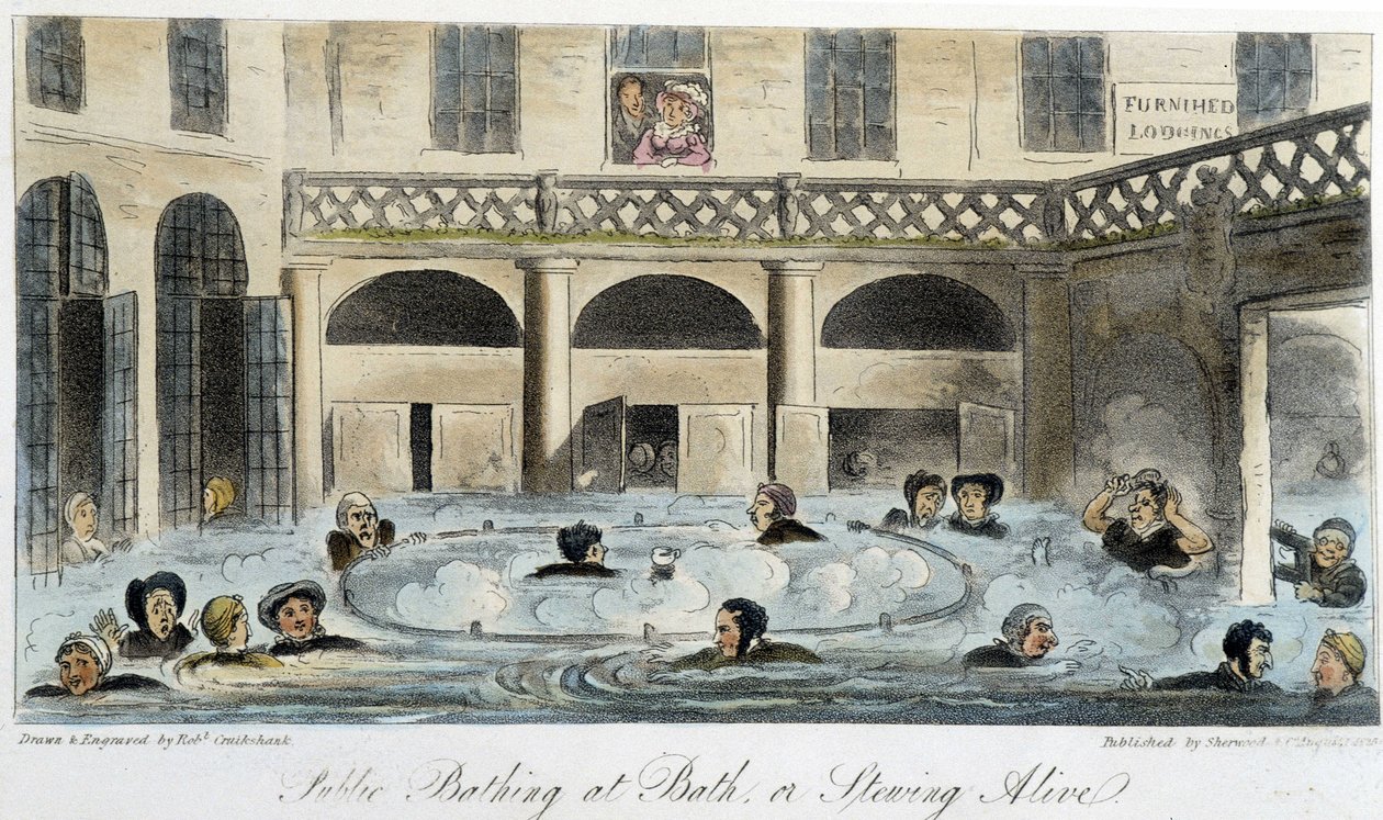 Public bath in London - in 
