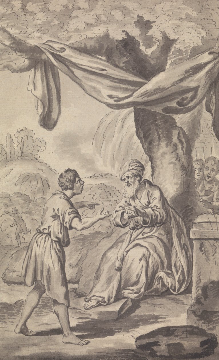 Unidentified Periodical / Play Illustration by Isaac Taylor