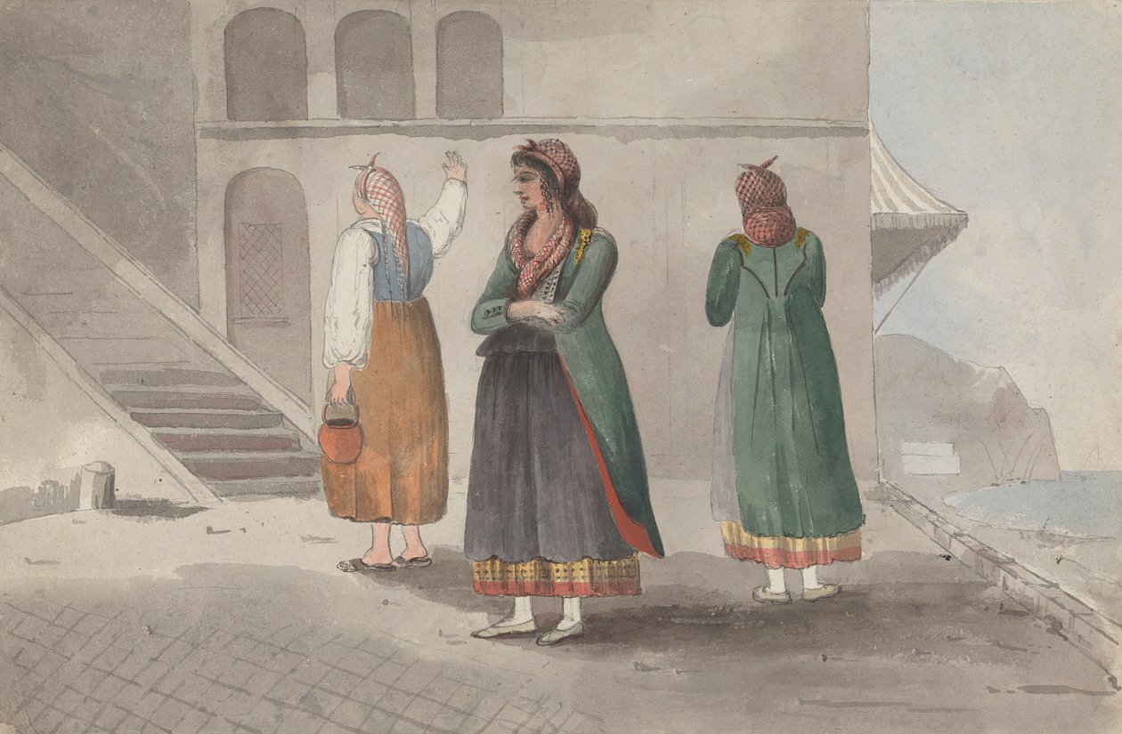 Costume at Procida-Naples by Isaac Weld