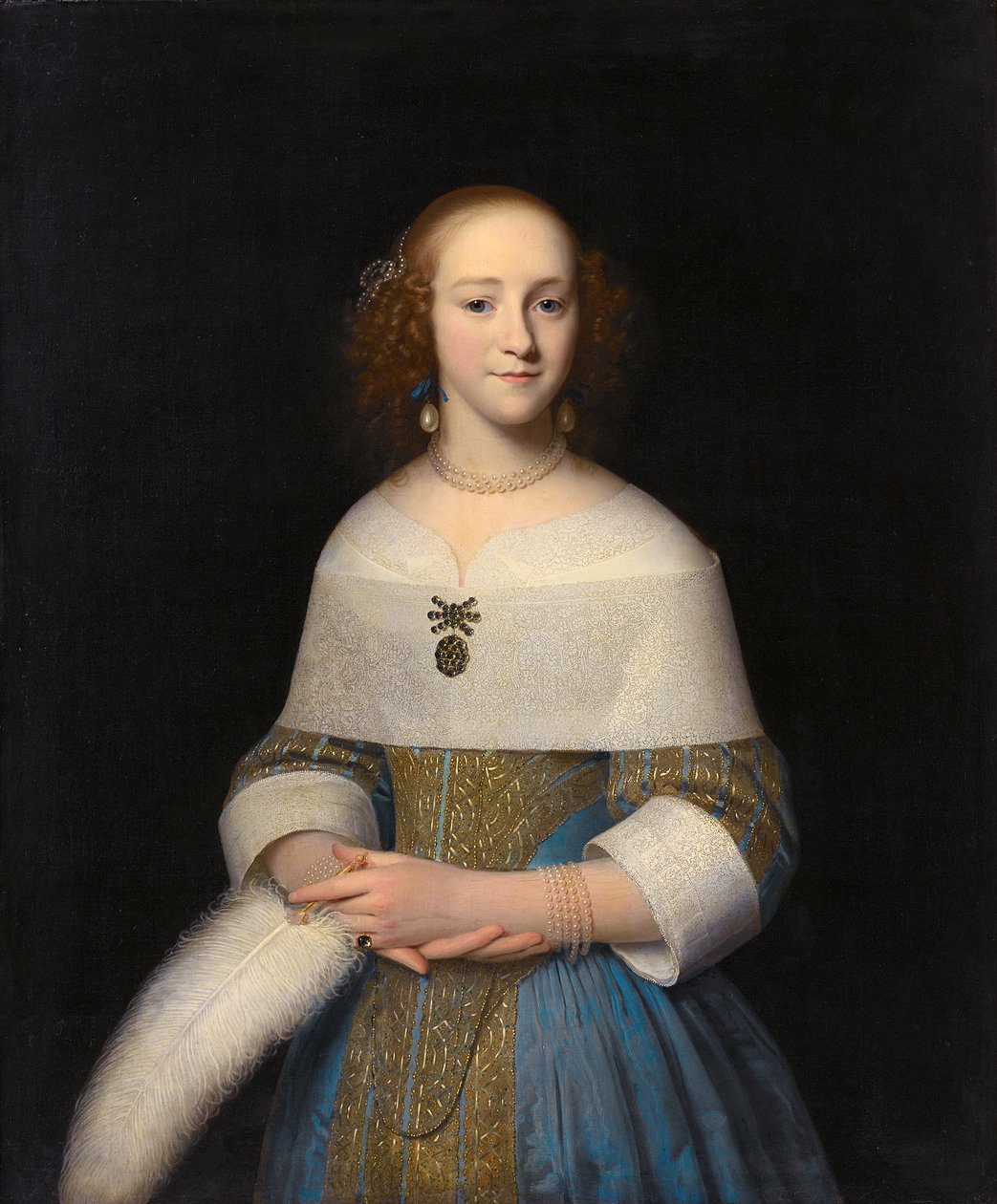 Portrait of a Young Lady by Isaack Luttichuys