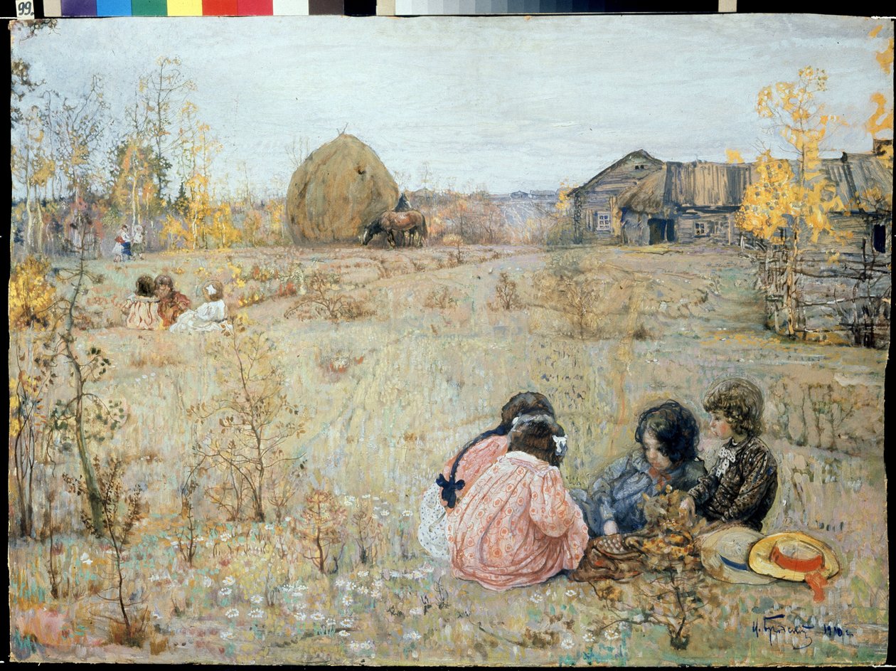 Late Dachniks by Isaak Israilevich Brodsky