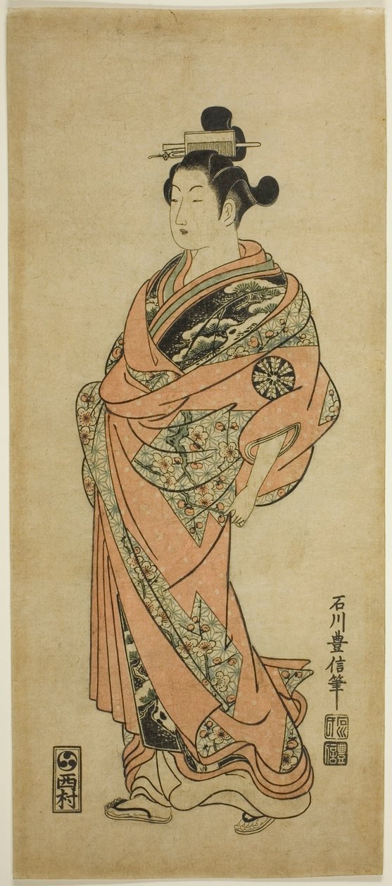 The Actor Nakamura Tomijuro I by Ishikawa Toyonobu