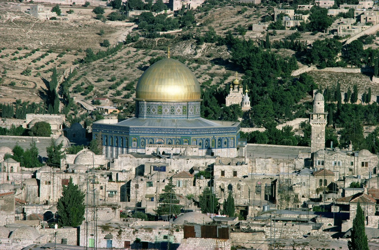 The Dome of the Rock, Built AD 692 by Islamic School