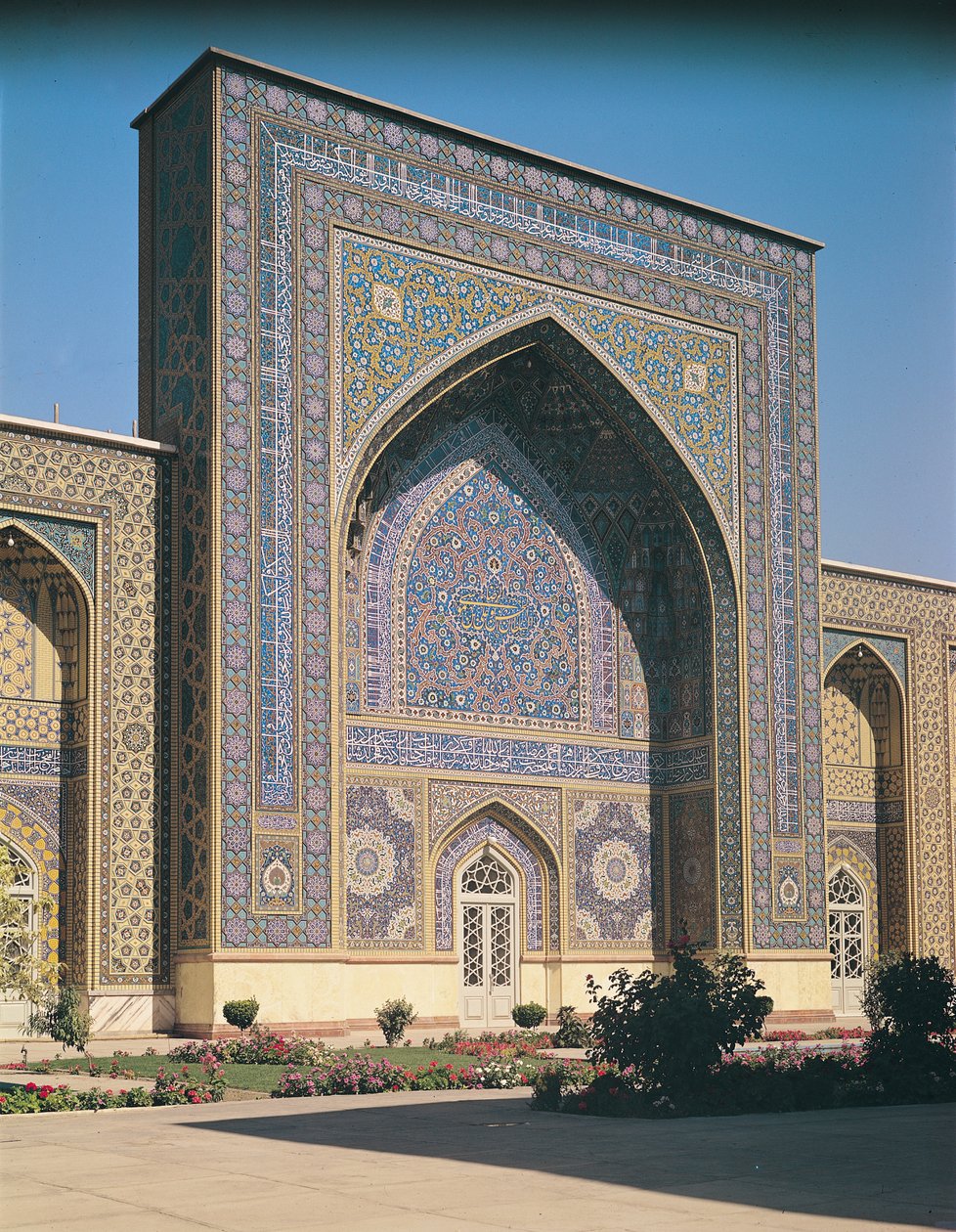 The Entrance Portal to the Shrine by Islamic School
