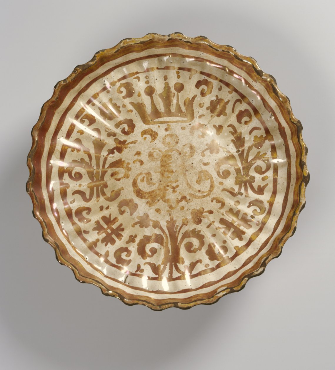 Decorated Dish, Moorish by Islamic School