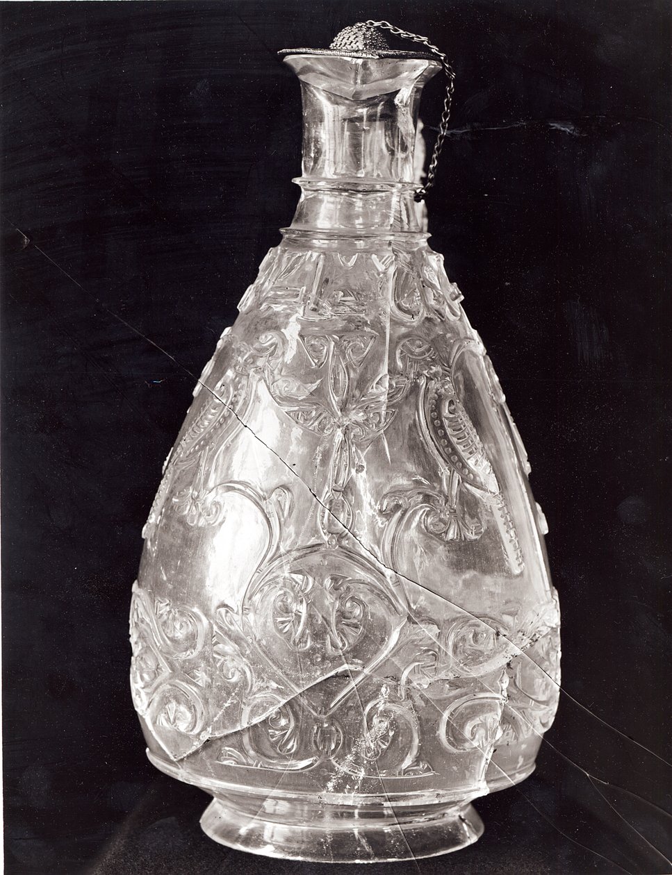 Ewer with birds from the Treasury of Saint-Denis, Egyptian, Fatimid Period, late 10th century by Islamic School