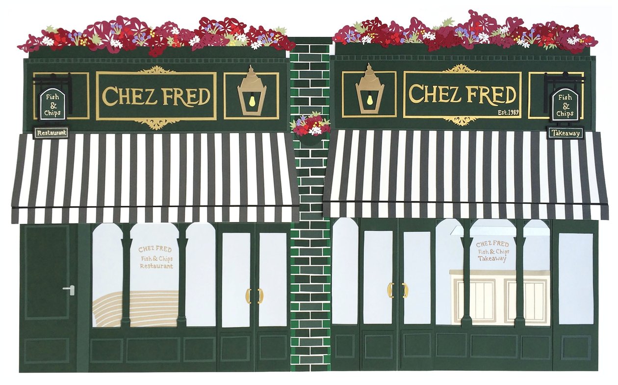 Chez Fred, 2016 by Isobel Barber