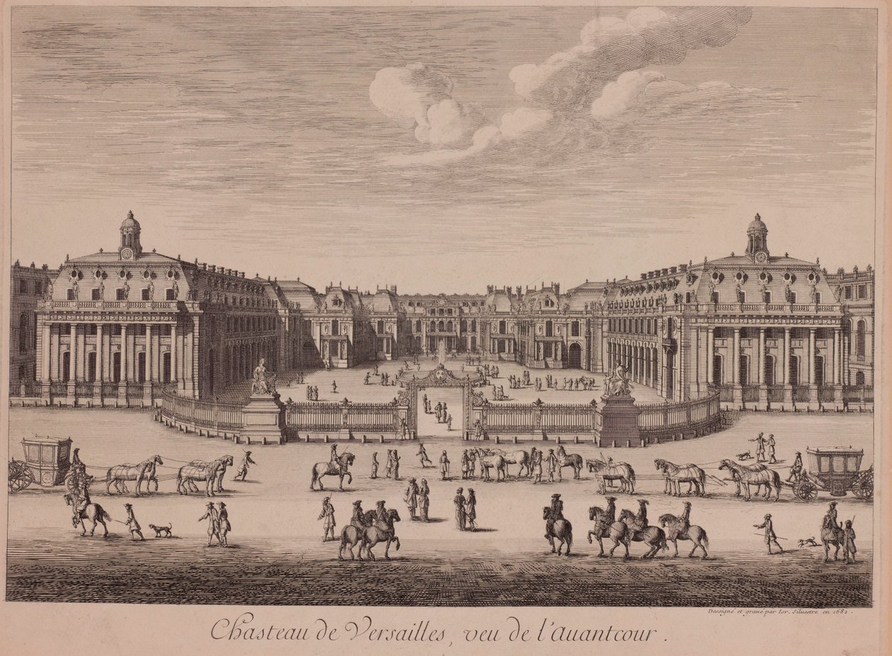 Versailles, 1682 by Israël Silvestre the Younger