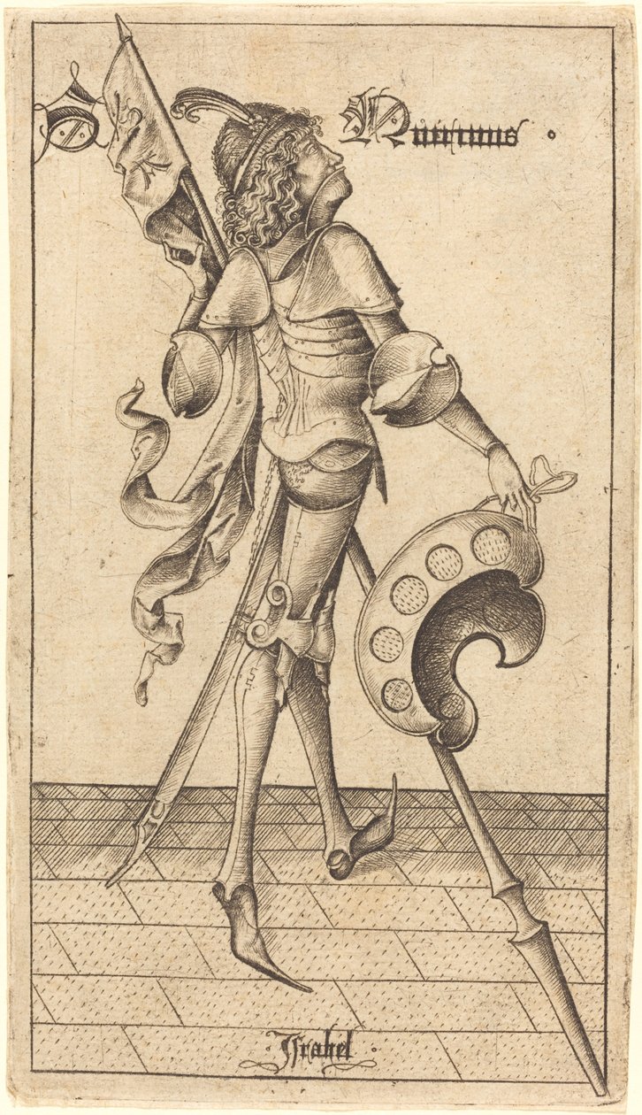 Saint Quirinus of Neuss by Israhel van Meckenem