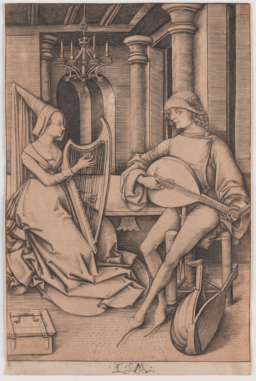 The Music Concert by Israhel van the younger Meckenem