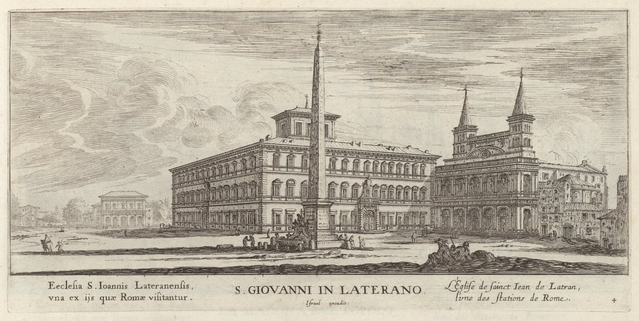 S. Giovanni in Laterano by Israël Silvestre